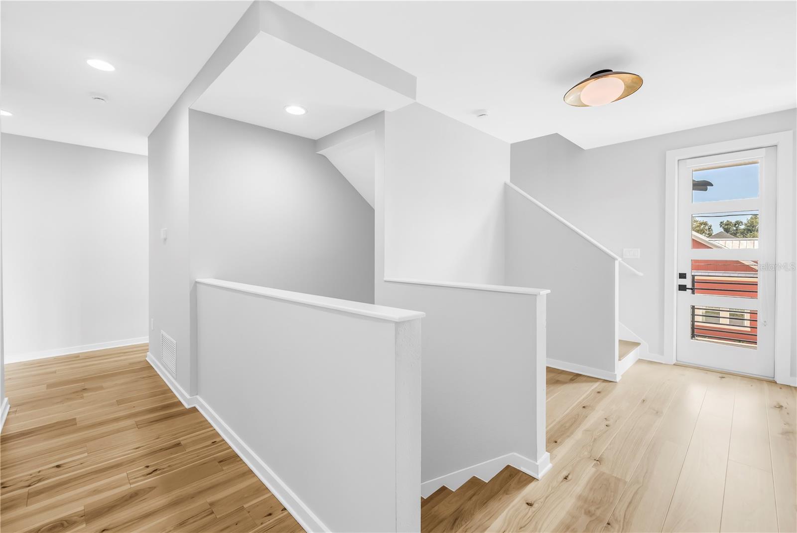 Second floor landing and hallway