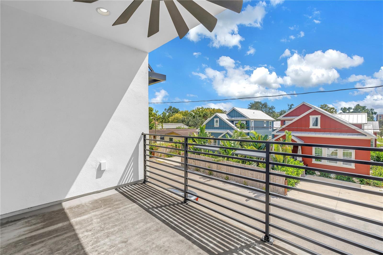 Covered Balcony on Second Floor