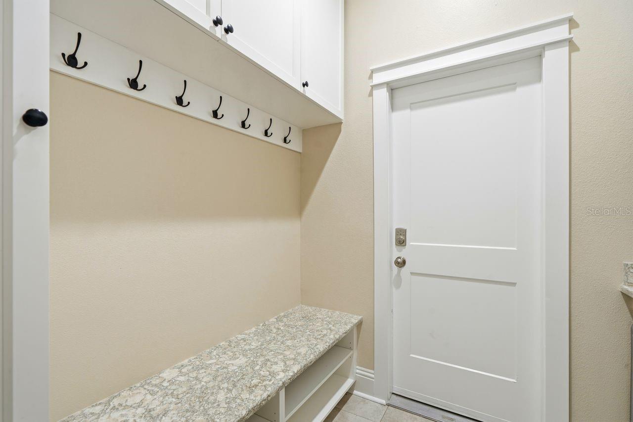 Ample storage solutions