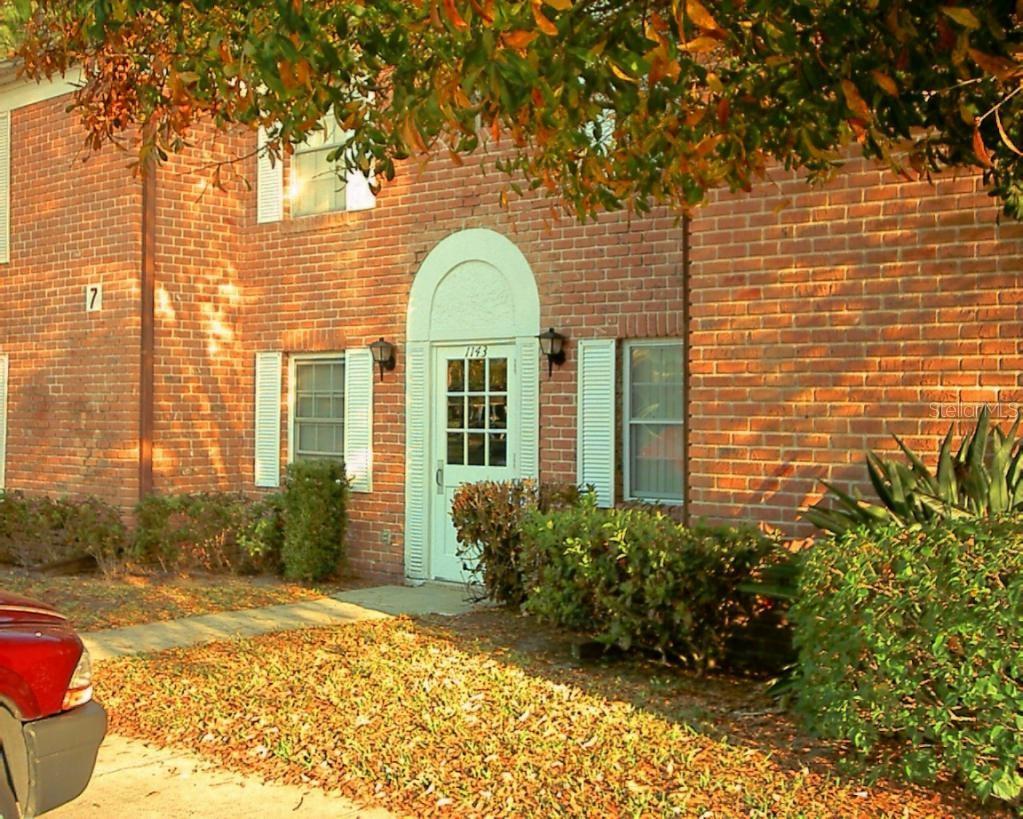 Front of the condo building
