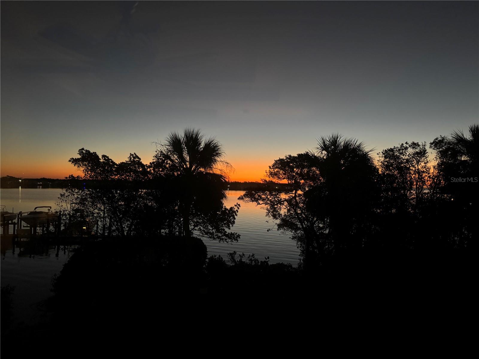 Sunrise from Primary bedroom