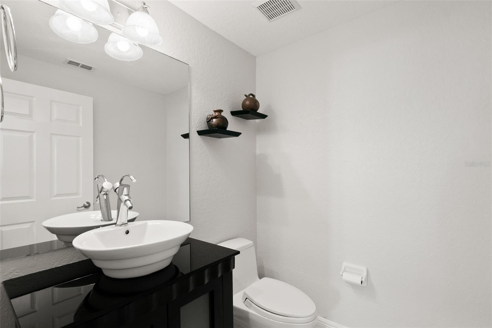 Powder Room - Off Kitchen