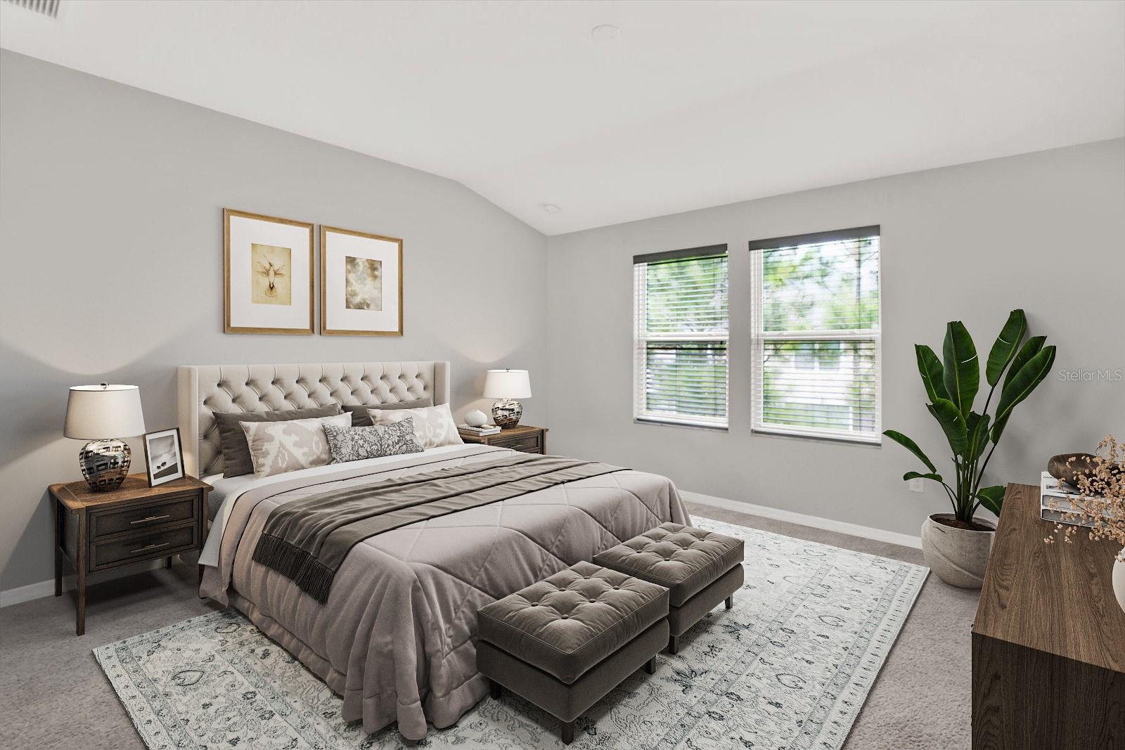 Master Bedroom Virtual Staging