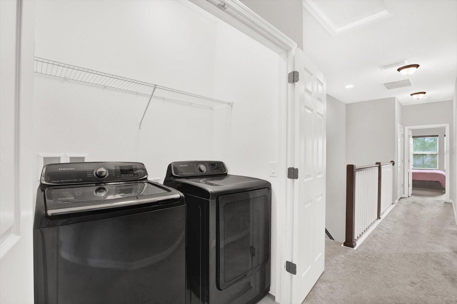 Laundry closet