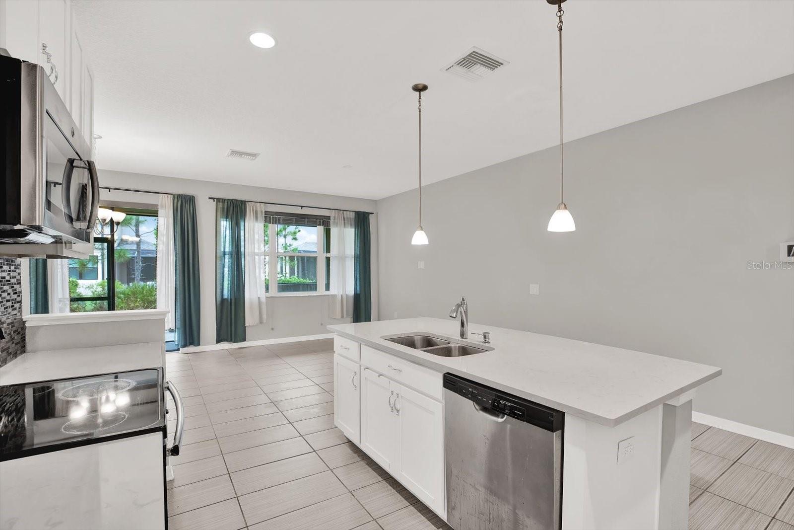 Kitchen and Living