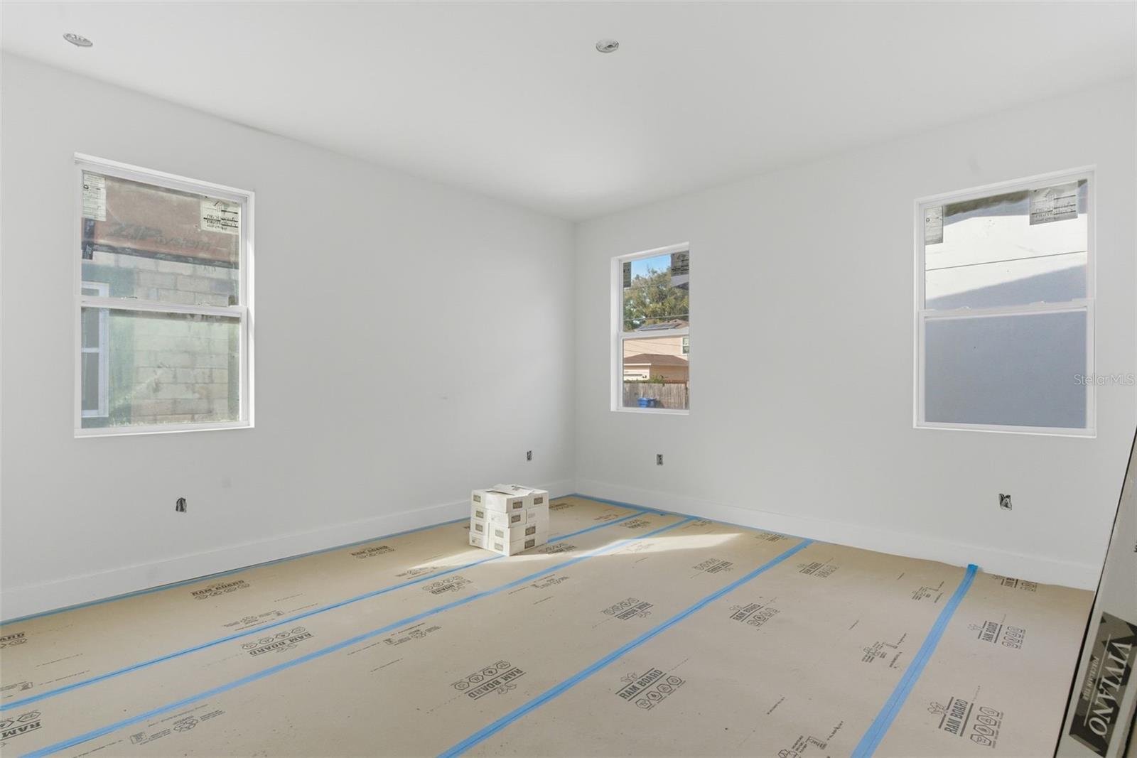 Primary and has dual walk in closets