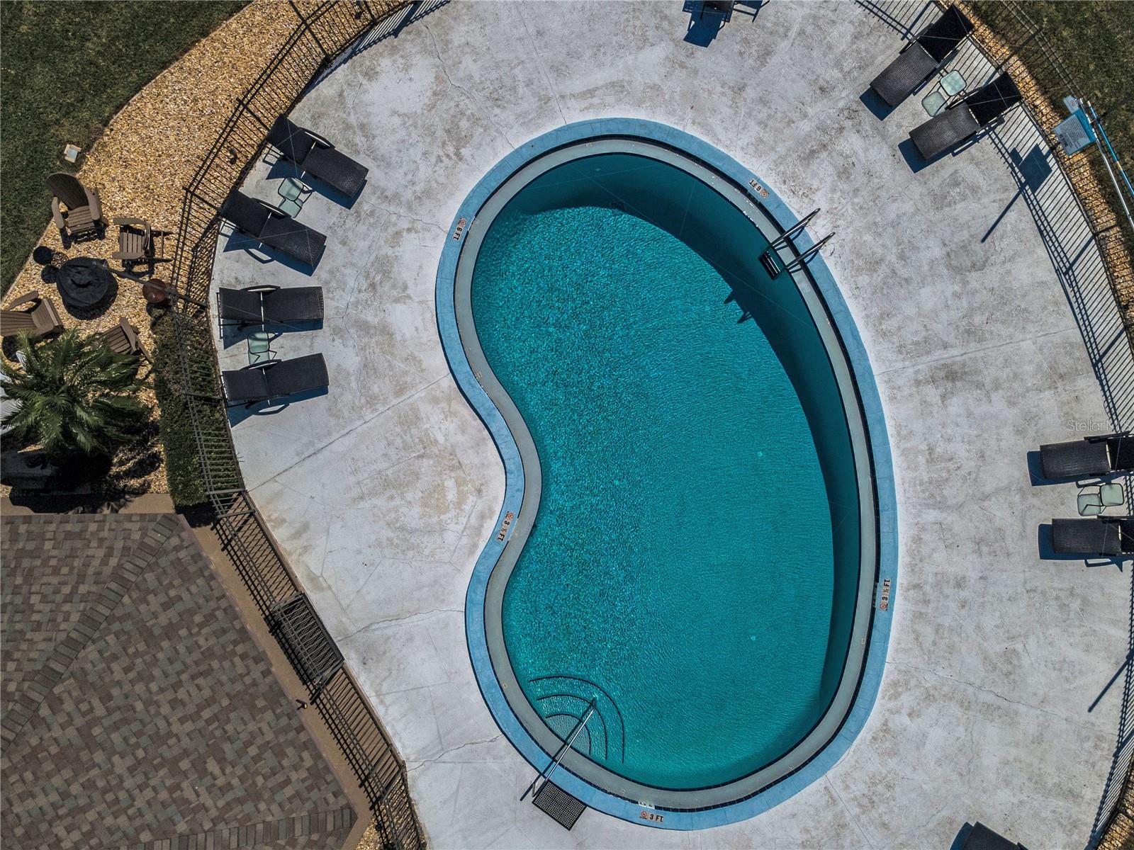 Lazy days by the pool