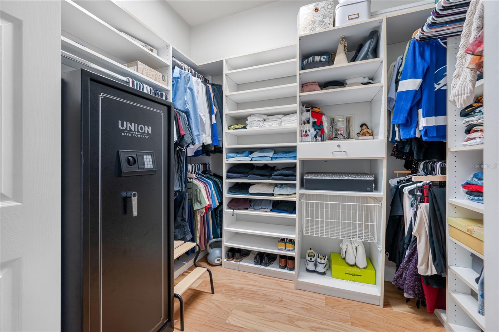 Large walk-in closet