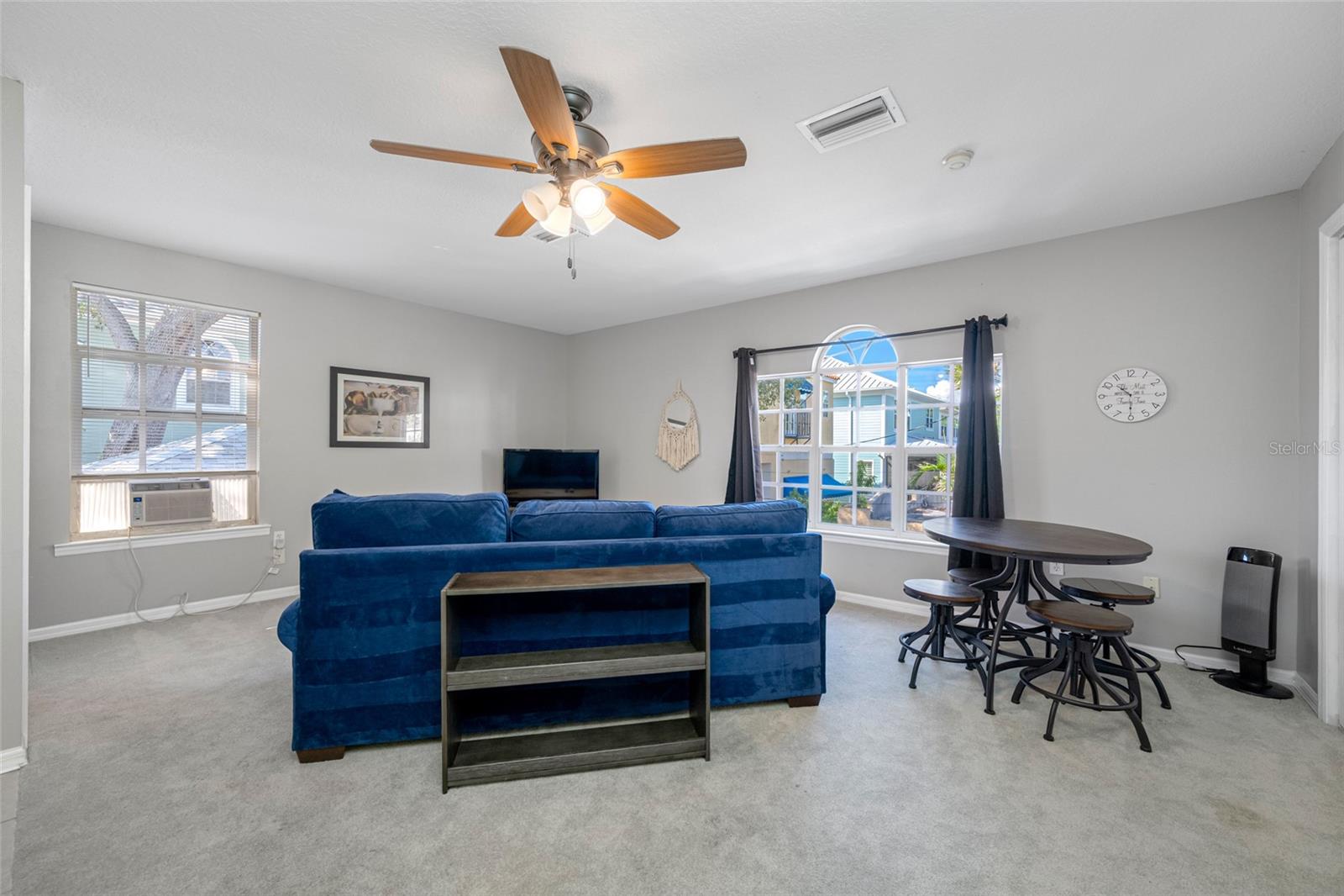 Detached retreat over garage with kitchenette and full bath