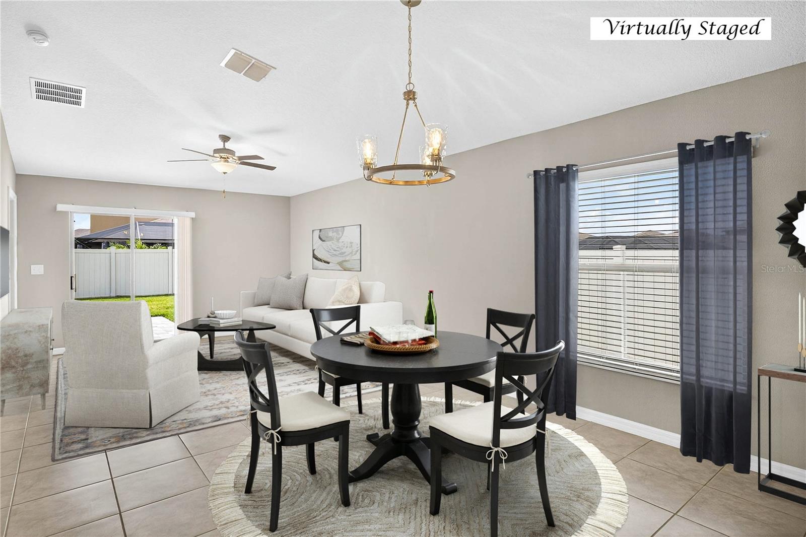 dining-living virtual staged