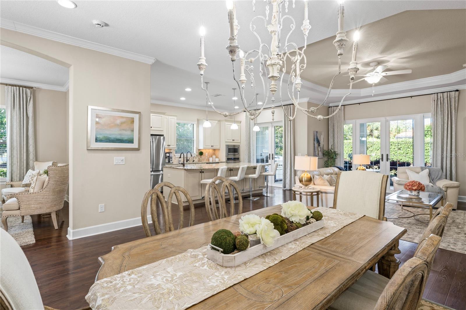 Dining room lighting