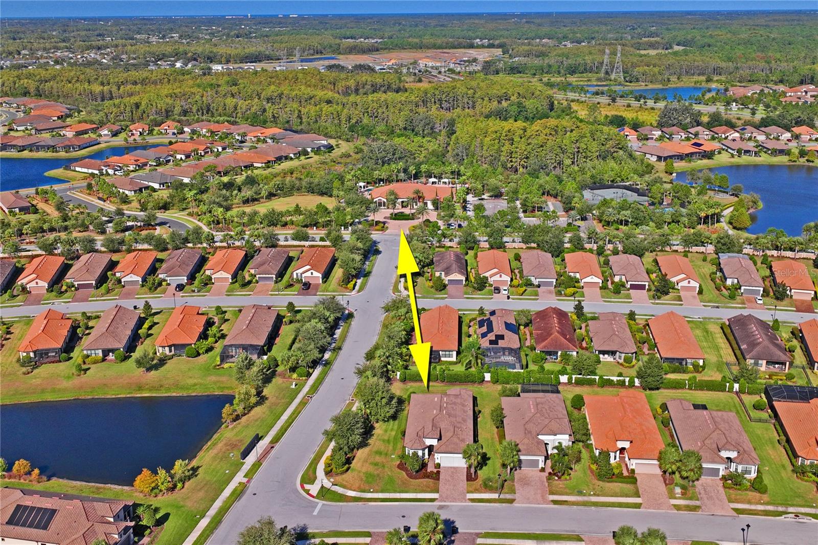 walking Distance from Amenity Center to home