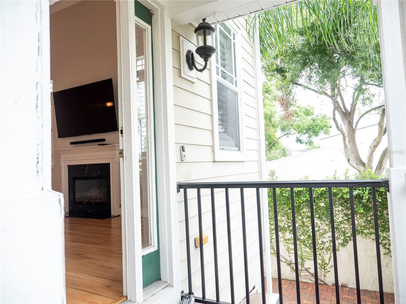 covered porch