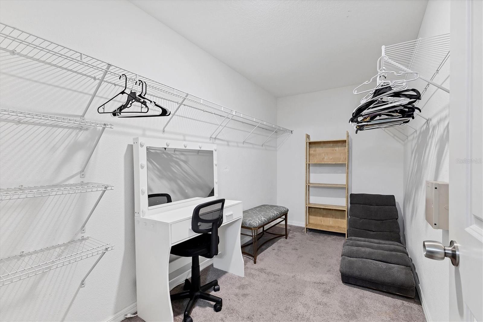 Primary Walk-In Closet