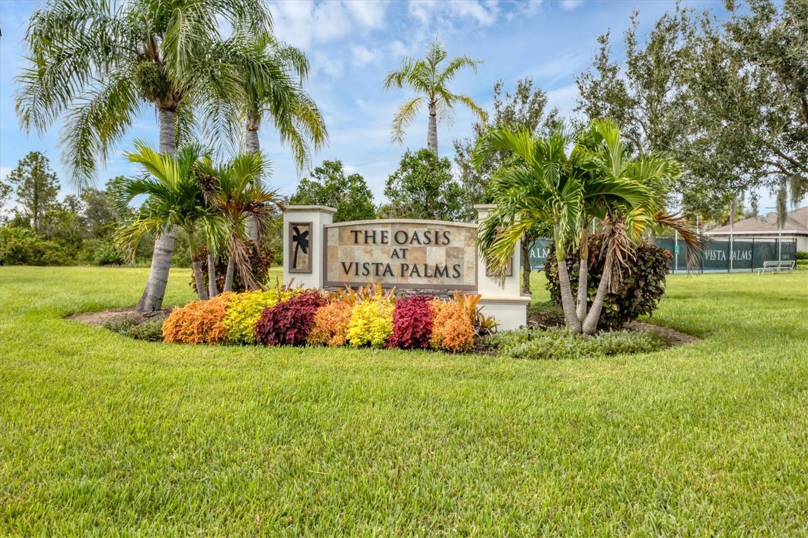Front Sign View
