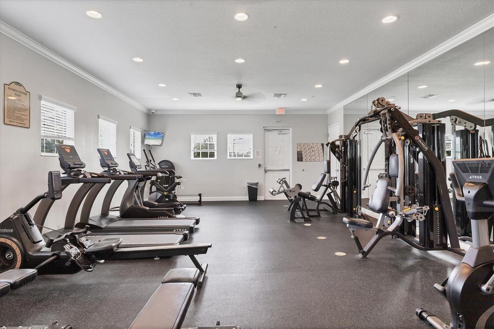Fitness Center View