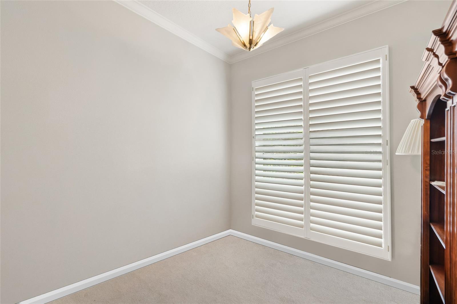 Separate office. Virtually removed contents/boxes