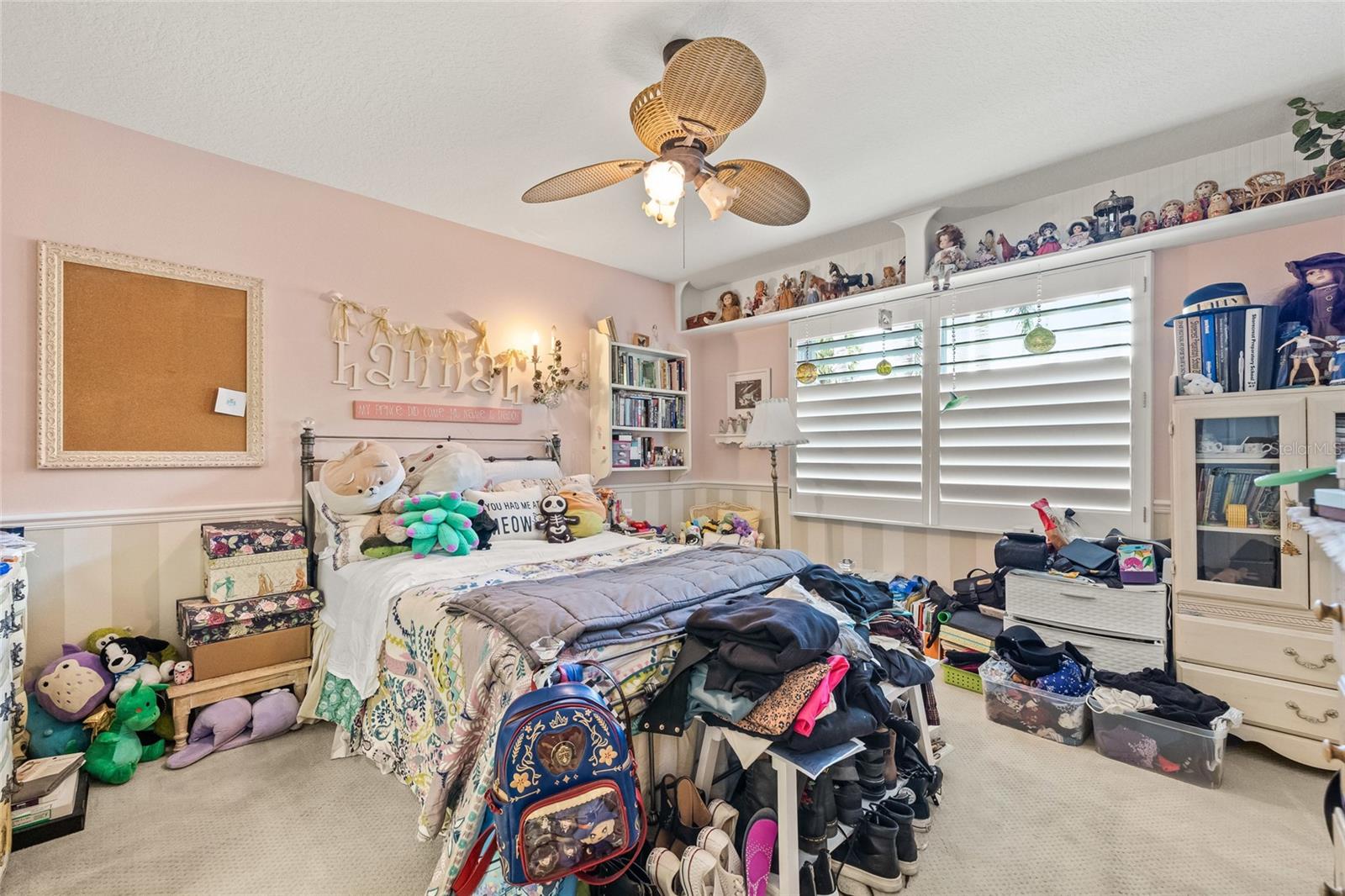 Bedroom 4 with dual entry bathroom.