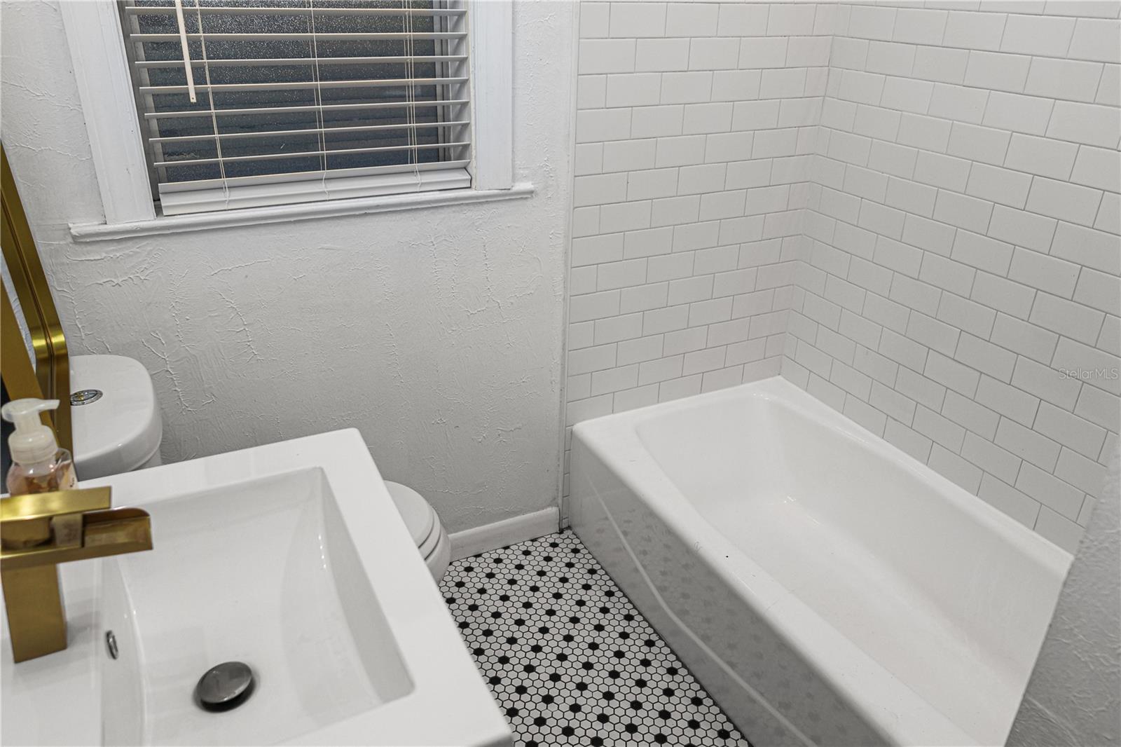 This bathroom checks off every item from the list.