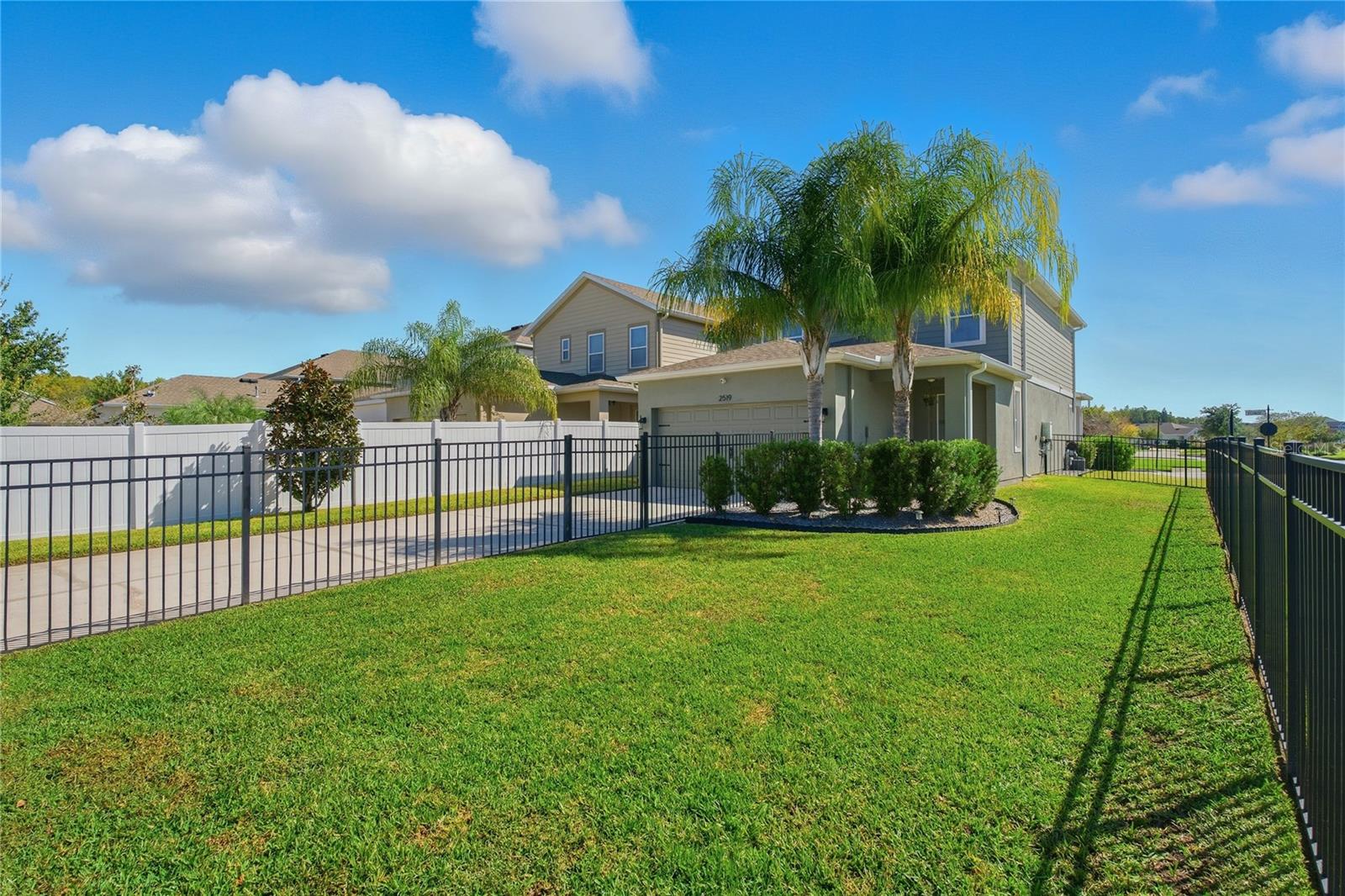 Fenced Yard