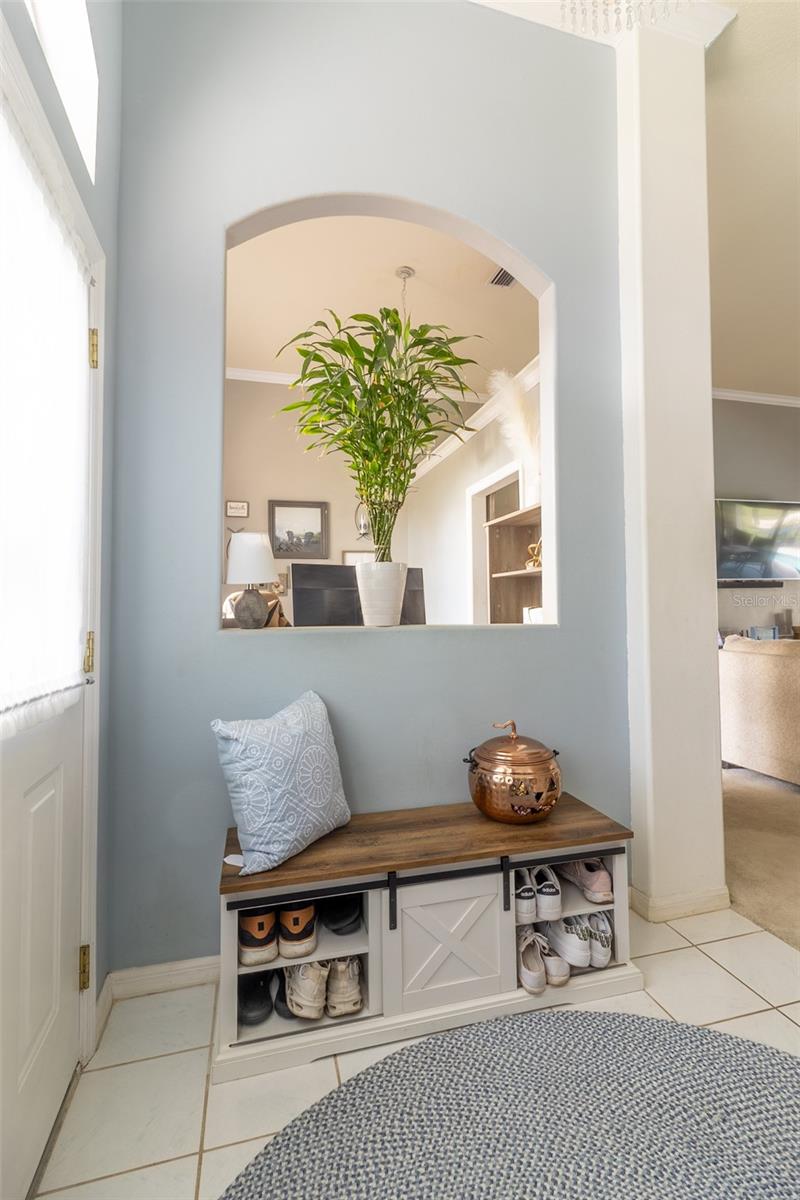 Entryway Looking into Office