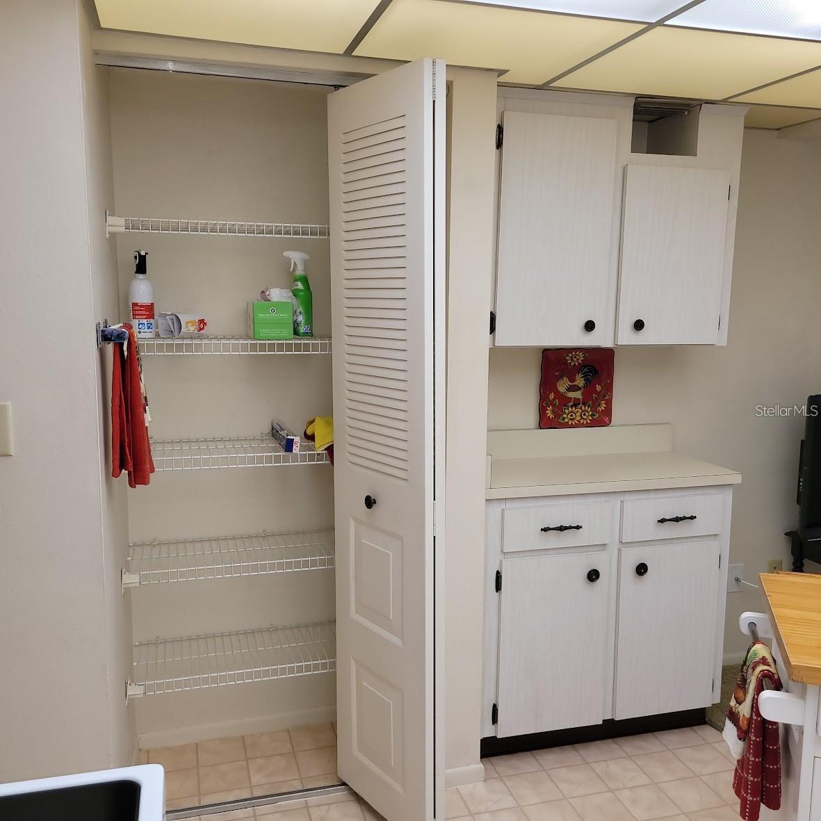 Kitchen Pantry.