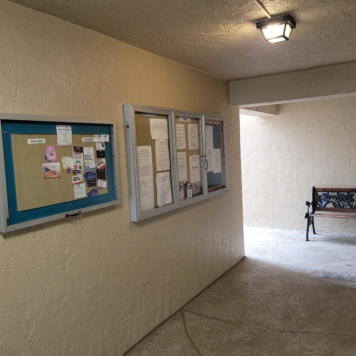 Check out current events on the community board