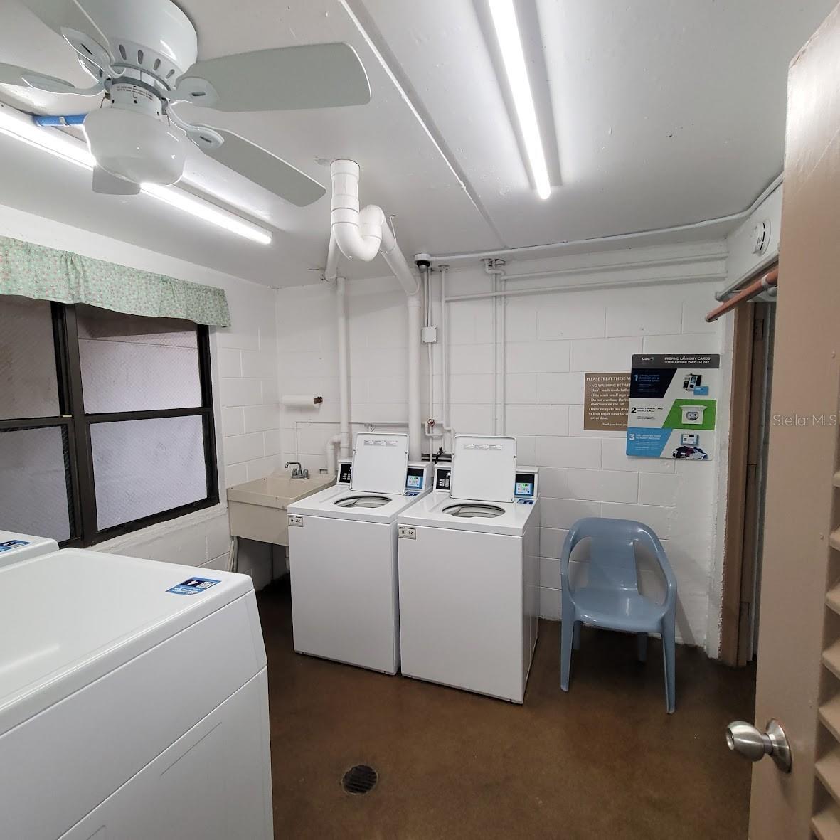 2 washers and 2 dryers!