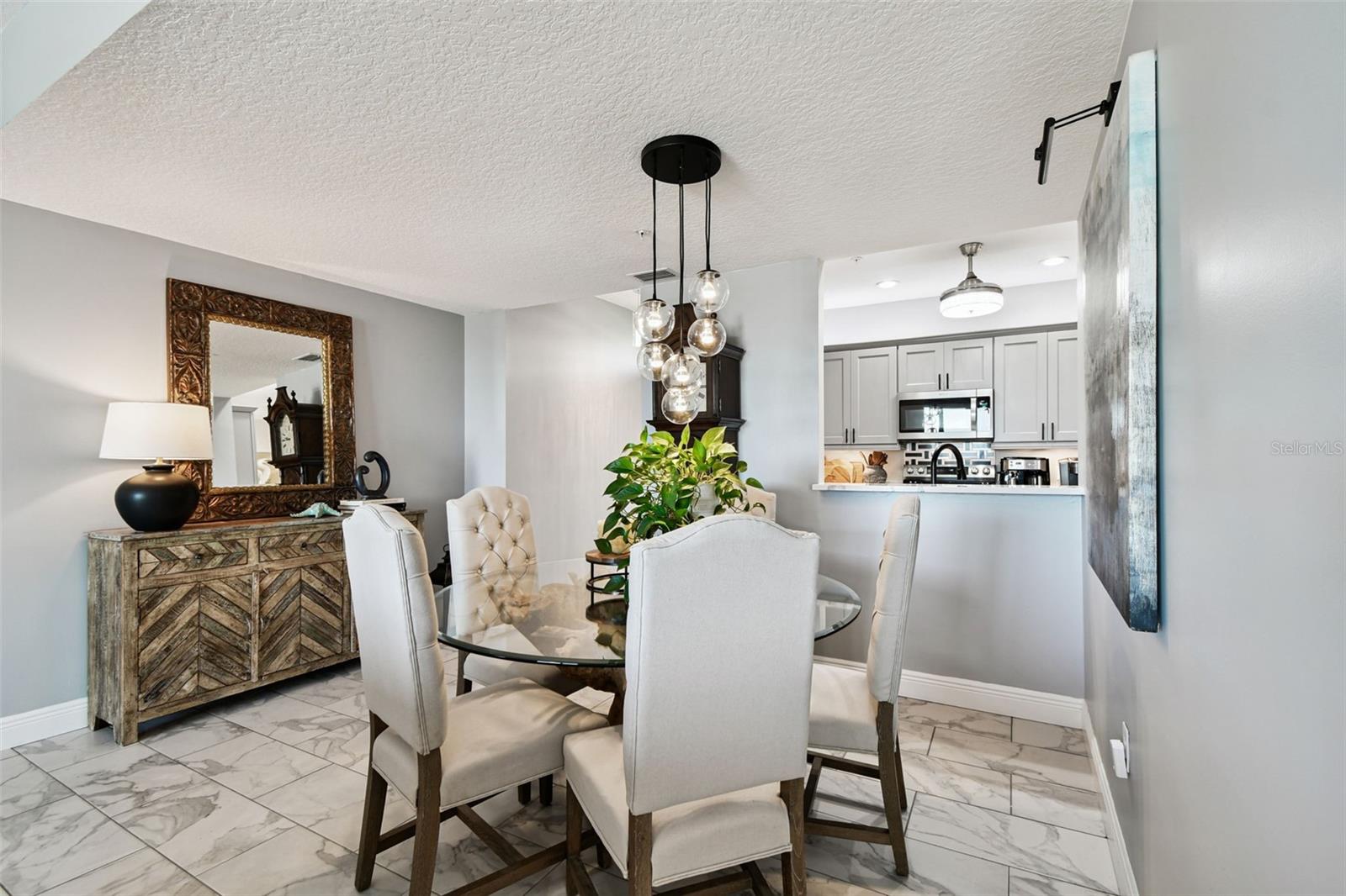 Room for a good size dining table & buffet