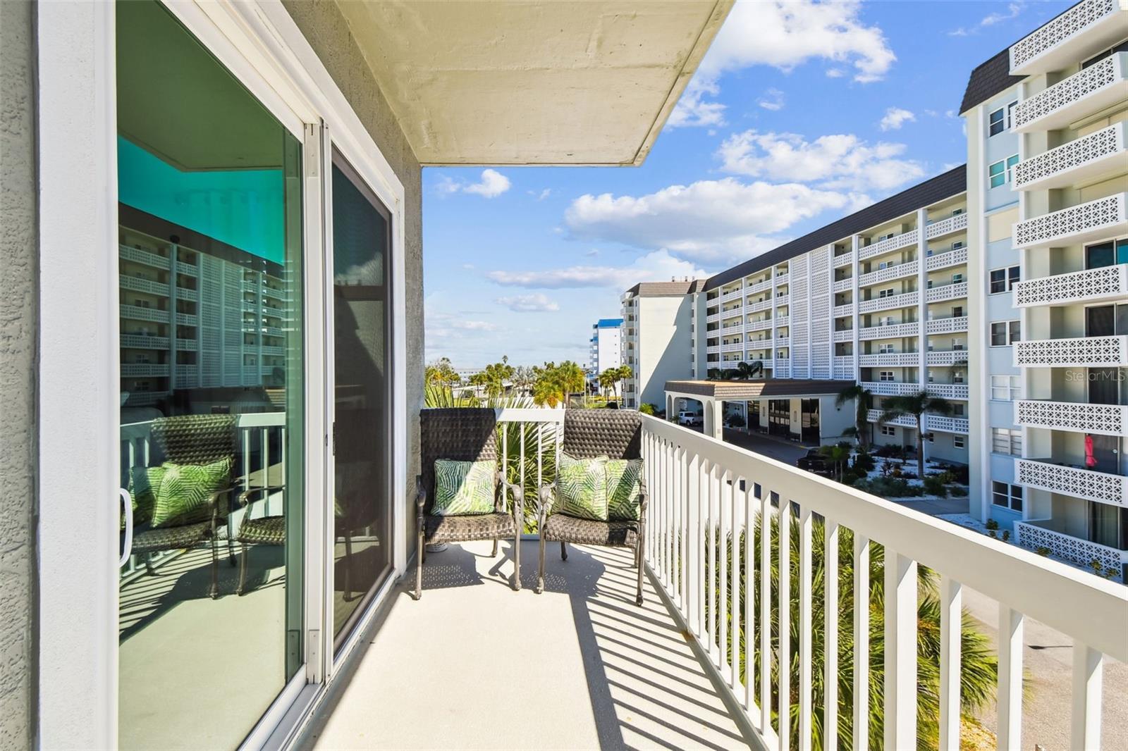 Sliders from Primary to balcony