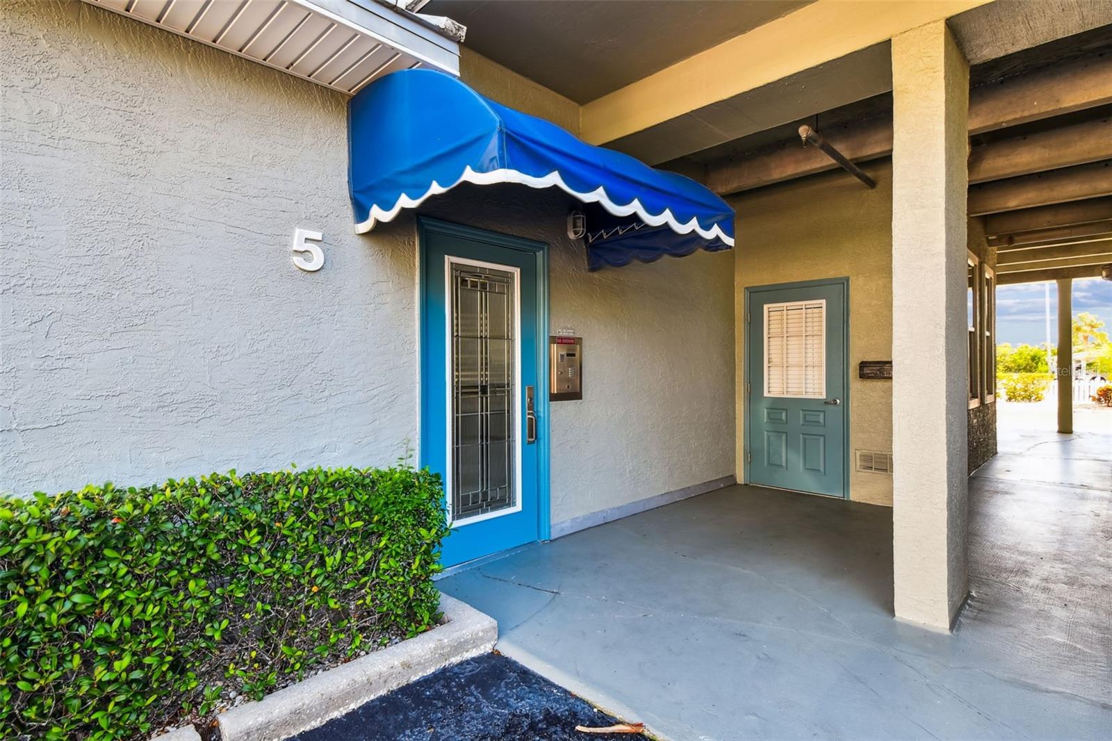 Secured entry to building elevator