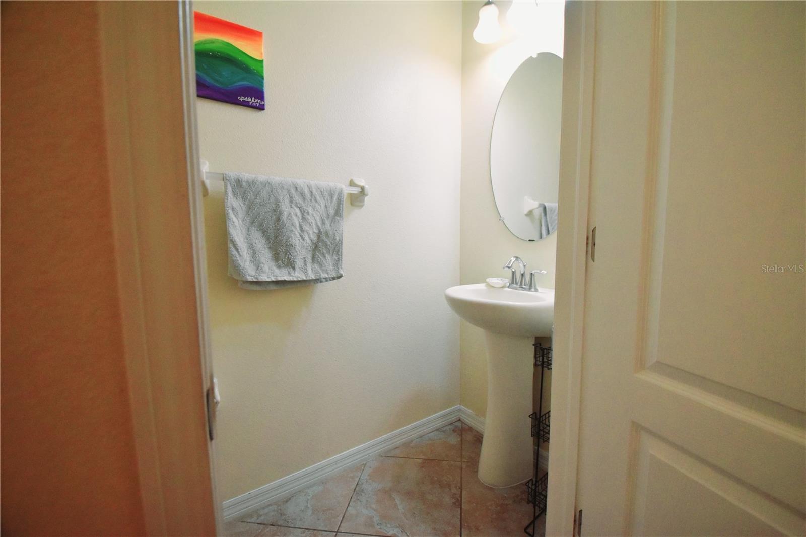 Downstairs Half Bath
