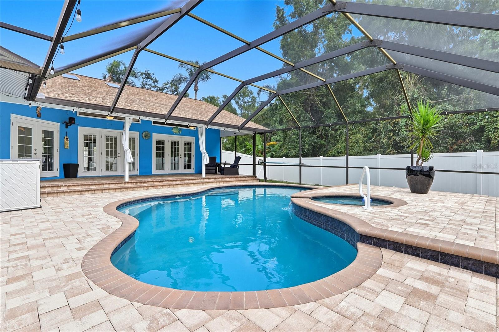 Beautiful pool area