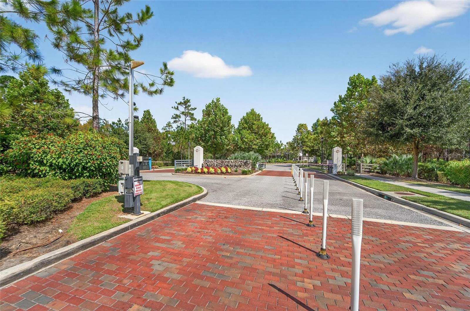 Anclote Reserve Gated Entrance