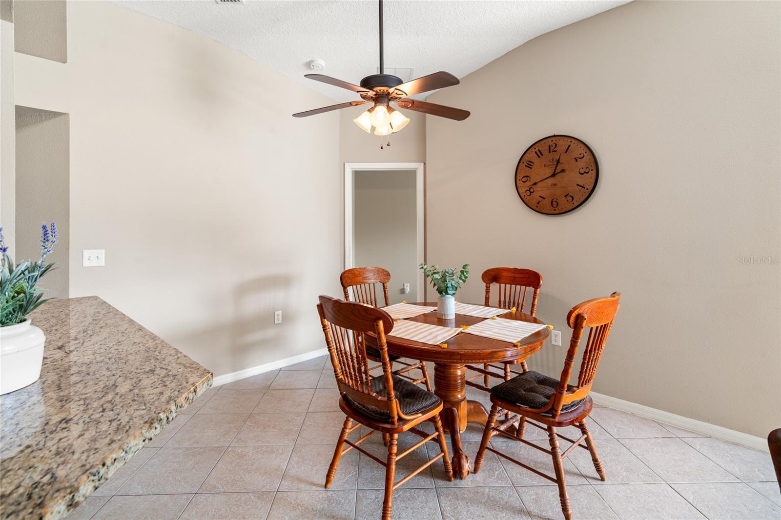 separate dining area