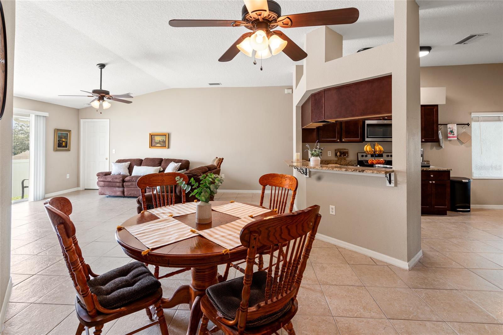 perfectly set up for entertaining