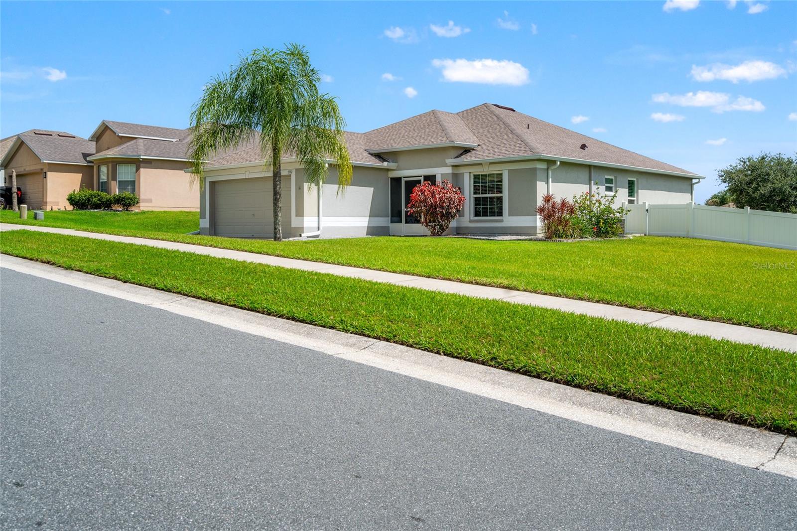 sidewalks throughout the neighborhood