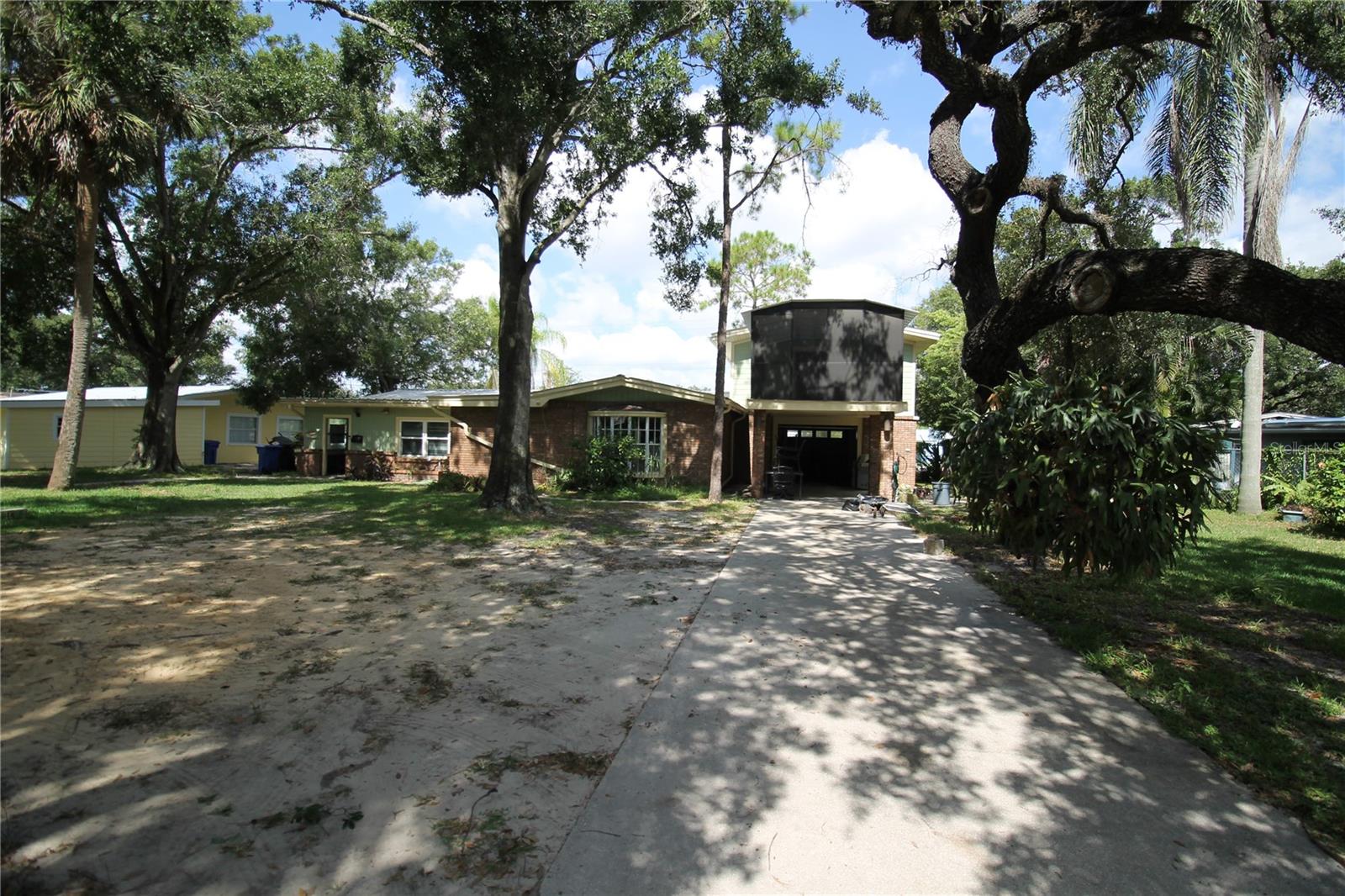 Garage rear and front access
