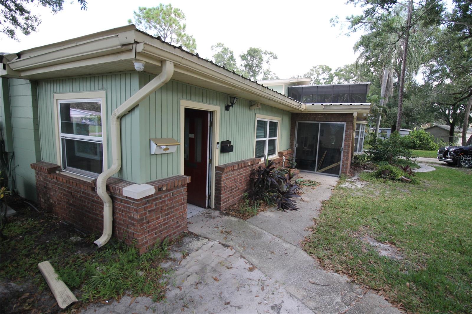 Rear of Home