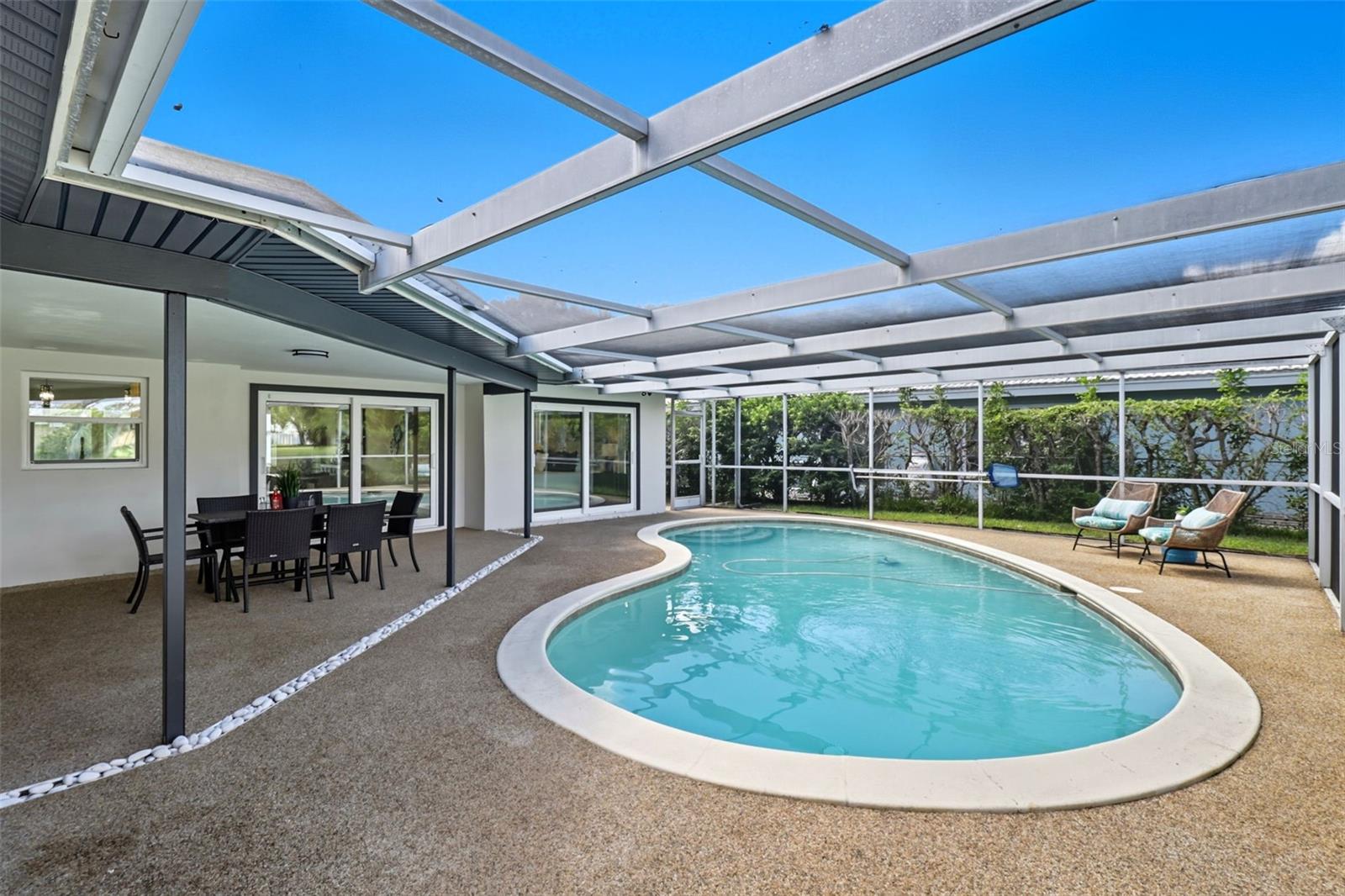 Screened in Pool Oasis