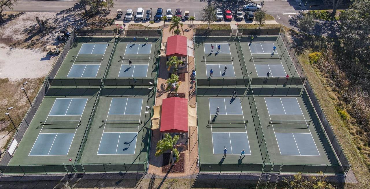 North Clubhouse Pickleball Courts