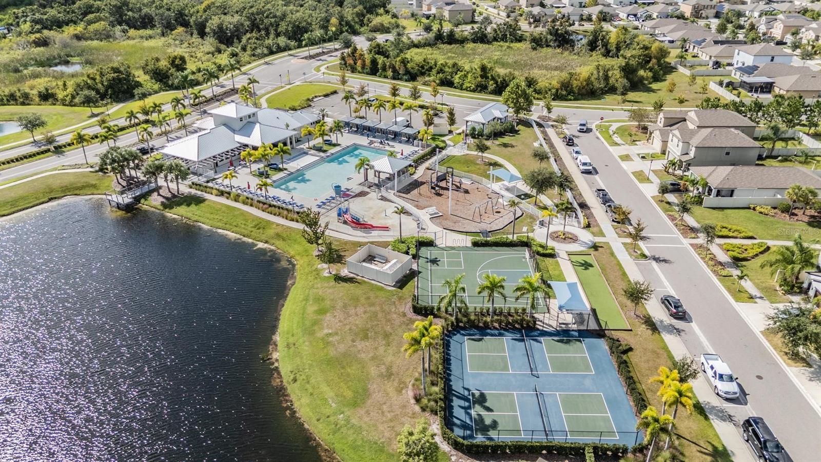 Aerial Community Amenities