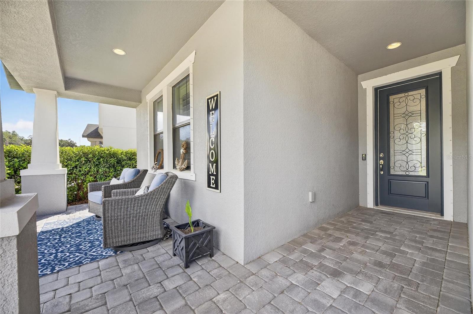 Open Air Exterior Front Porch