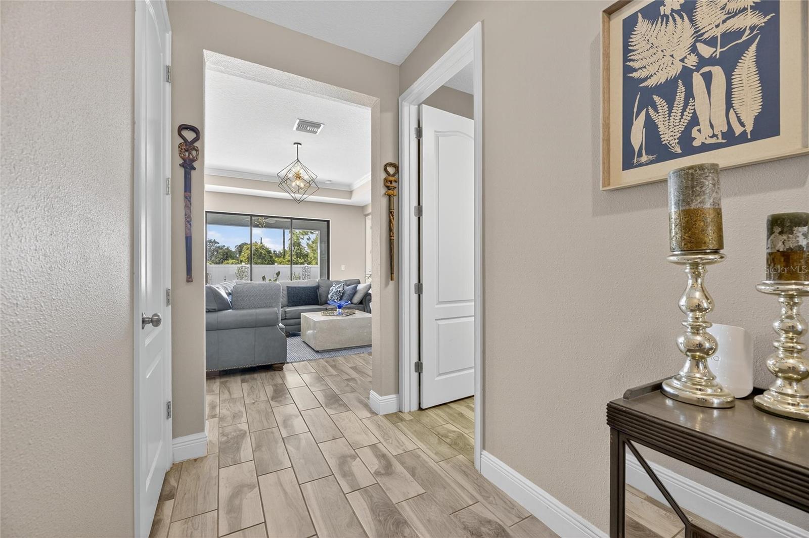 Hallway View to Great Room