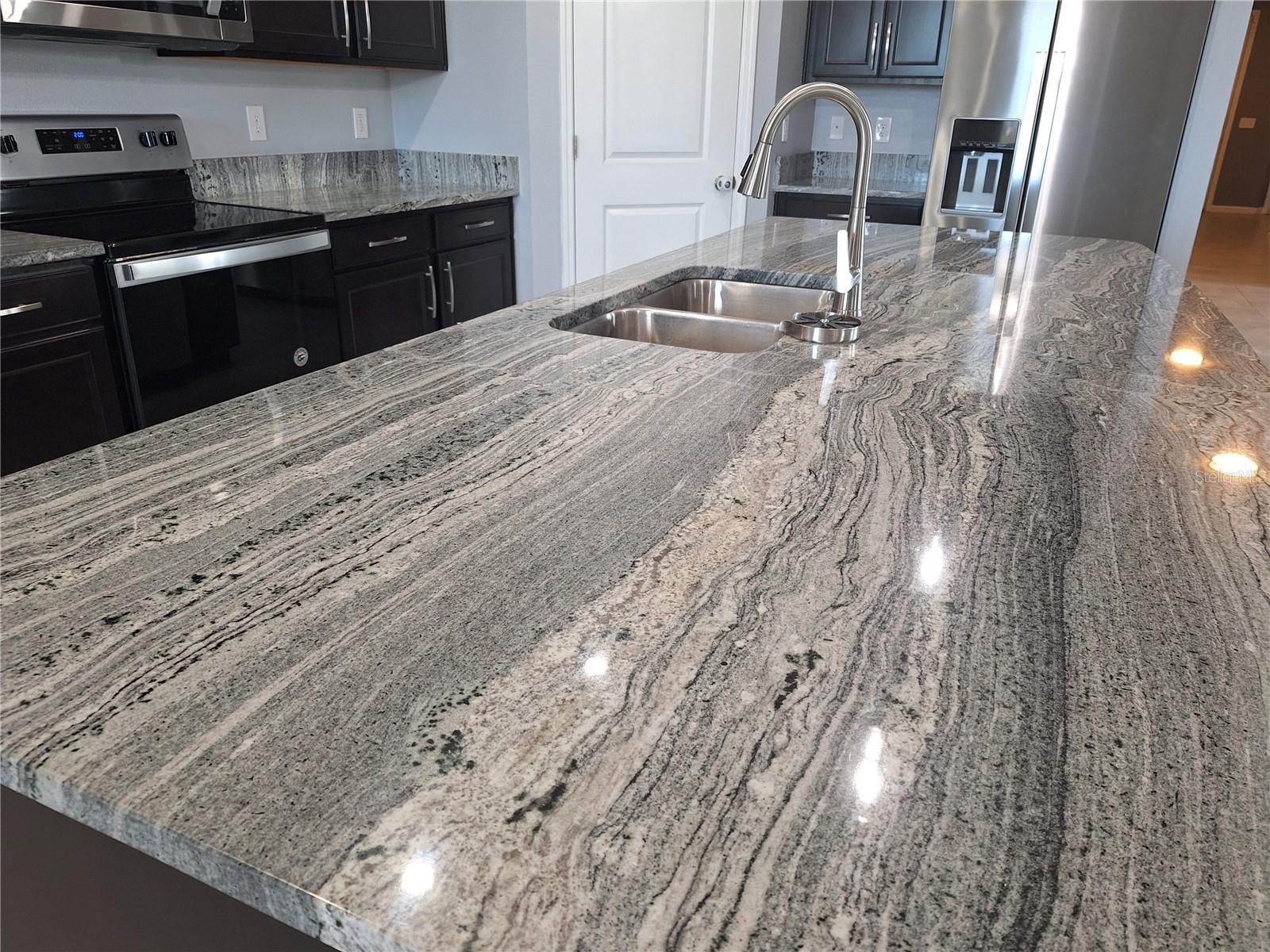 Incredible Granite used Throughou