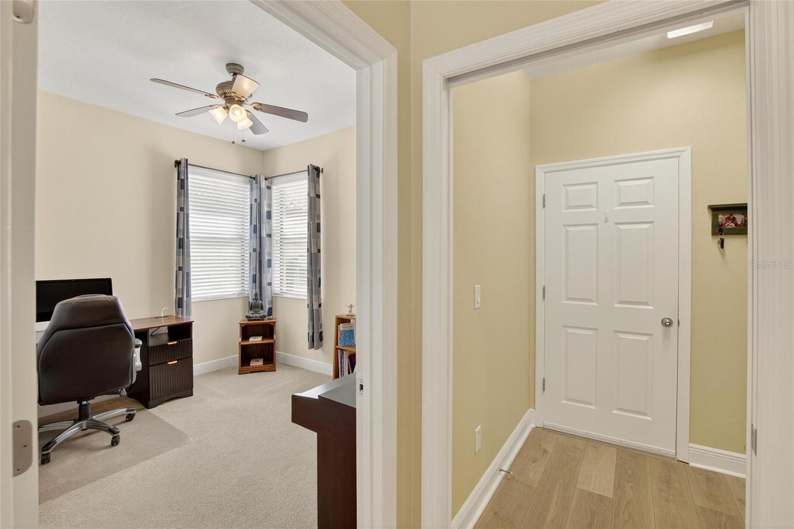 Hallway to Laundry room