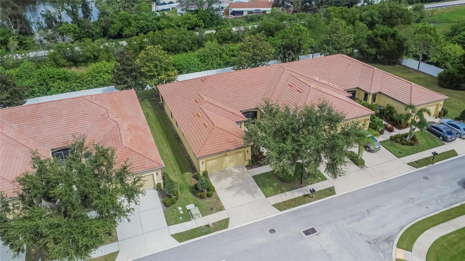 Aerial Exterior Front View