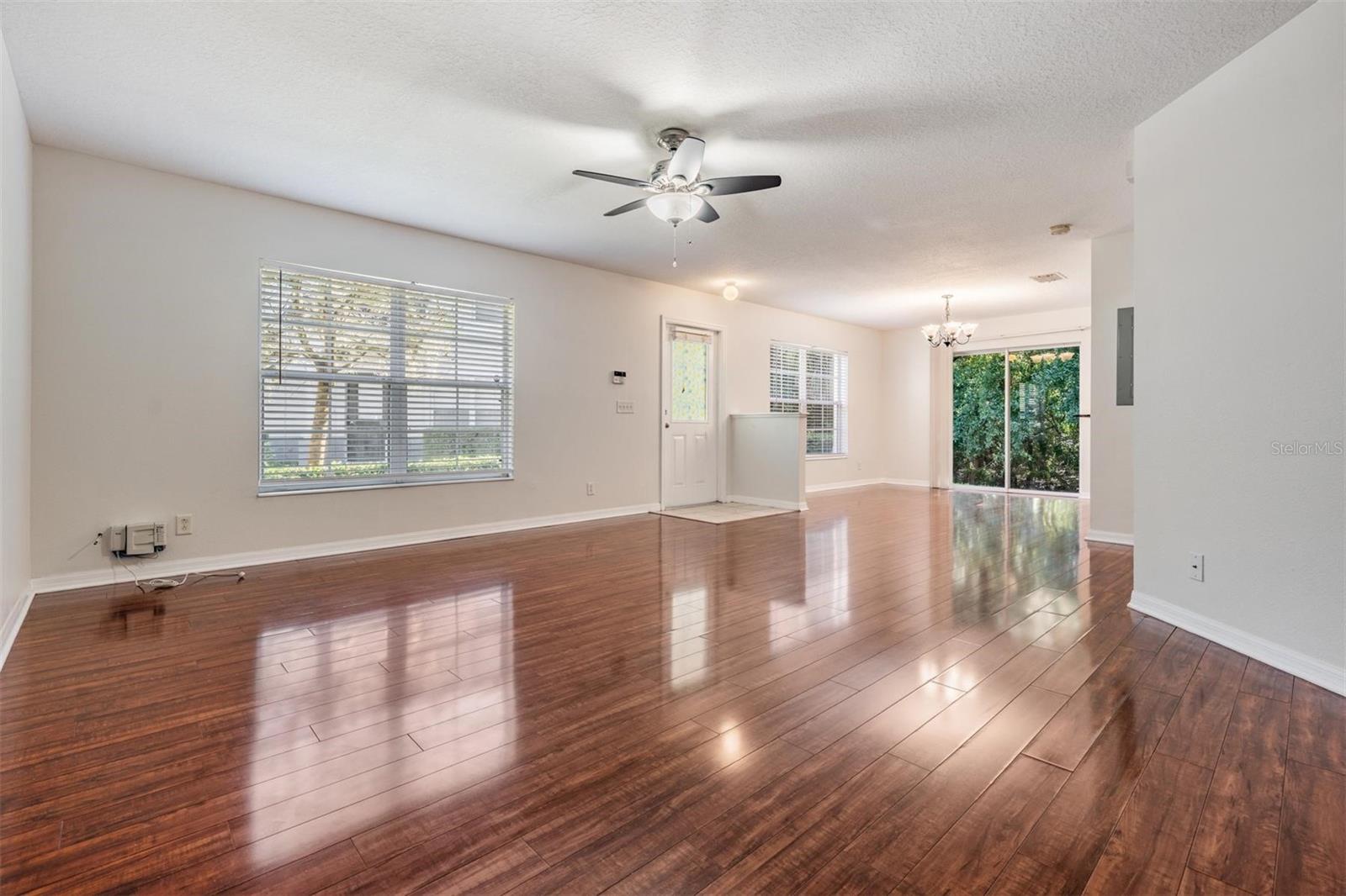 Living Room and Dining Room
