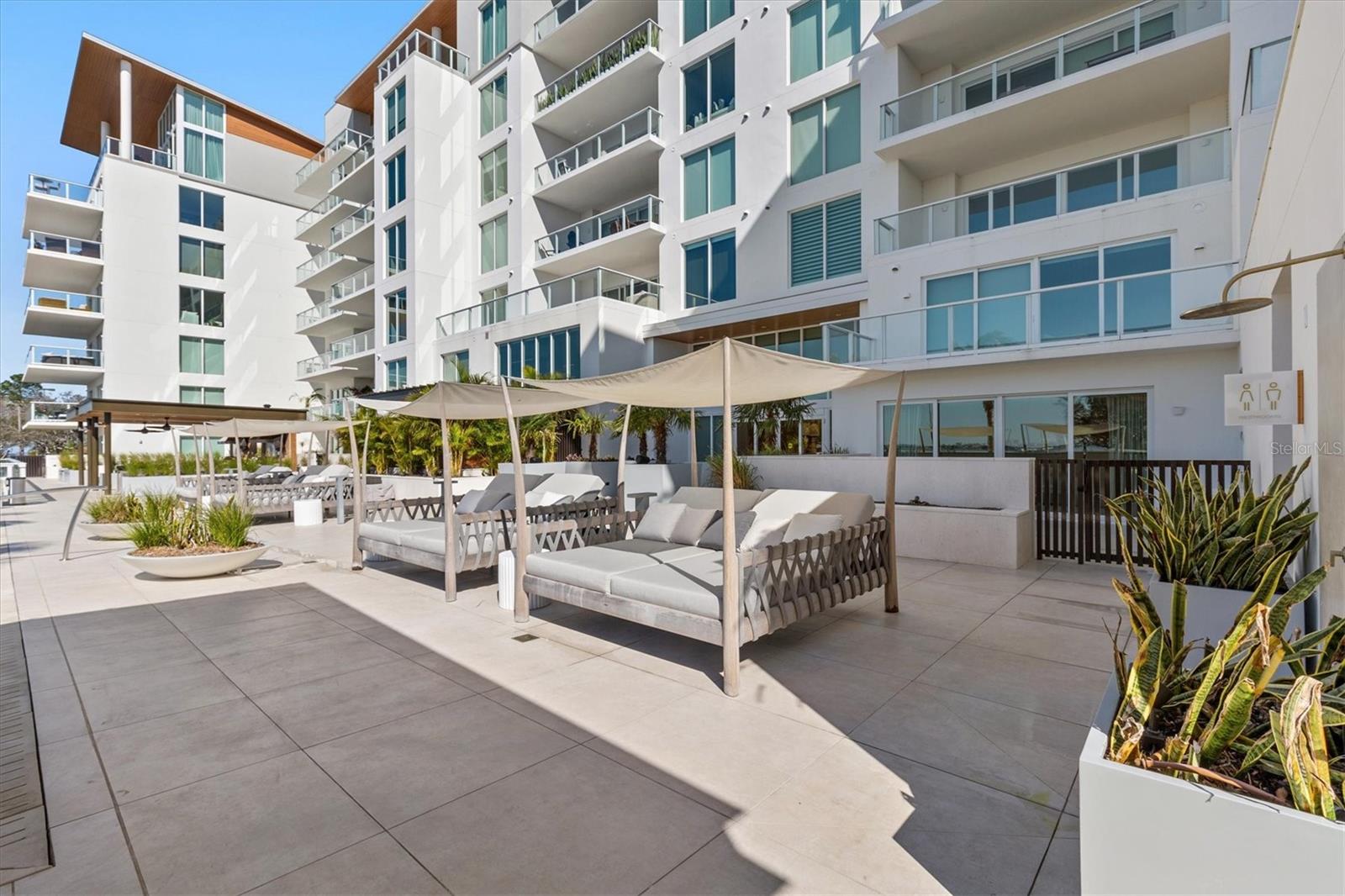 Pool Cabanas