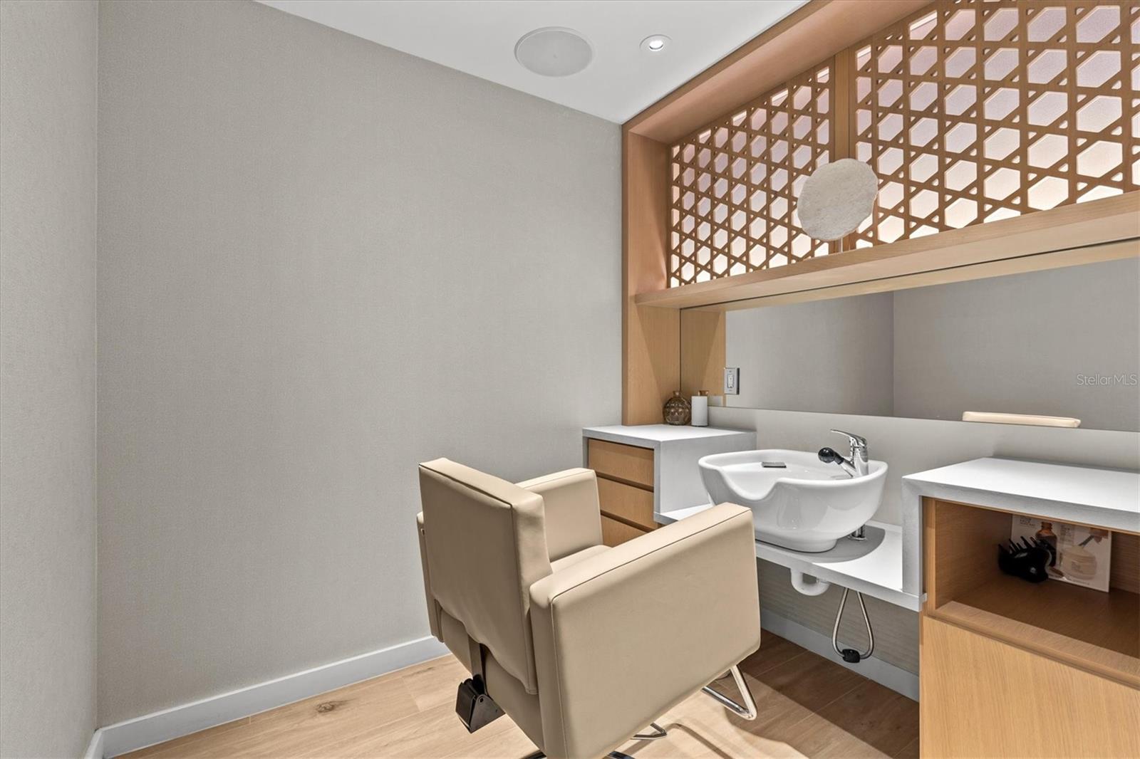 Salon Area of Spa